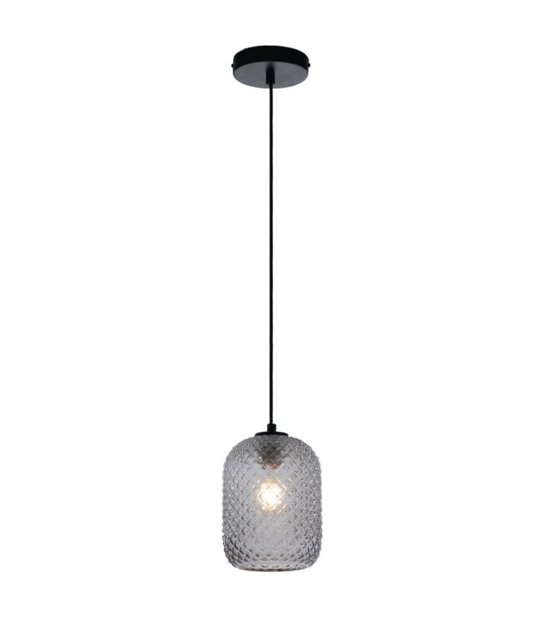 Sospensione in vetro cristallo sfaccettato vari colori struttura in metallo 1XE27 non incl. d.15cm ASHFORD-S15 Sospensione in vetro cristallo sfaccettato vari colori struttura in metallo 1XE27 non incl. d.15cm ASHFORD-S15
